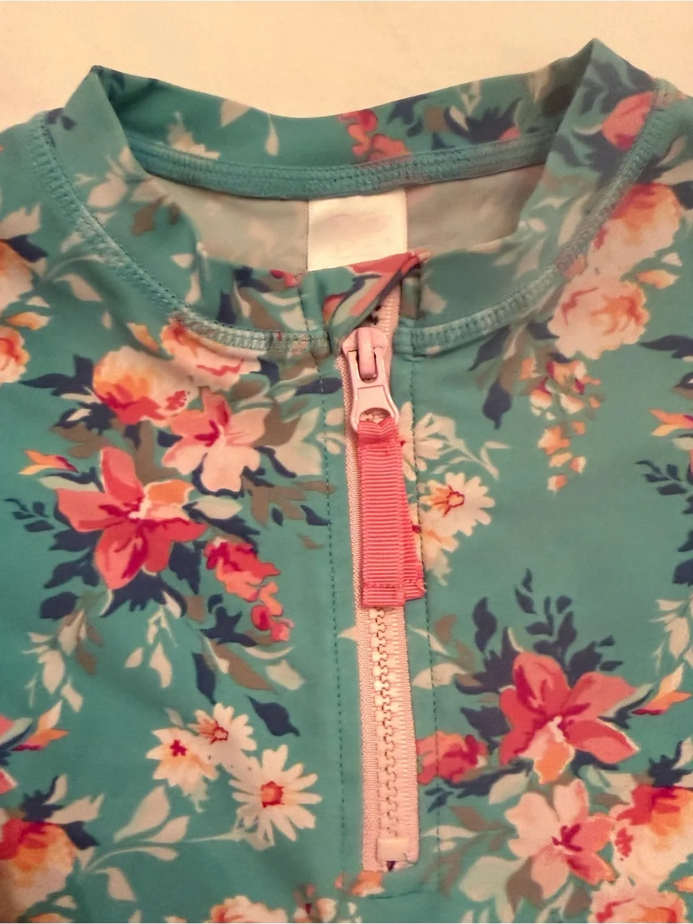 RuffleButts Girls Floral Rash Guard 2-Piece Bikini Set Size 3 T